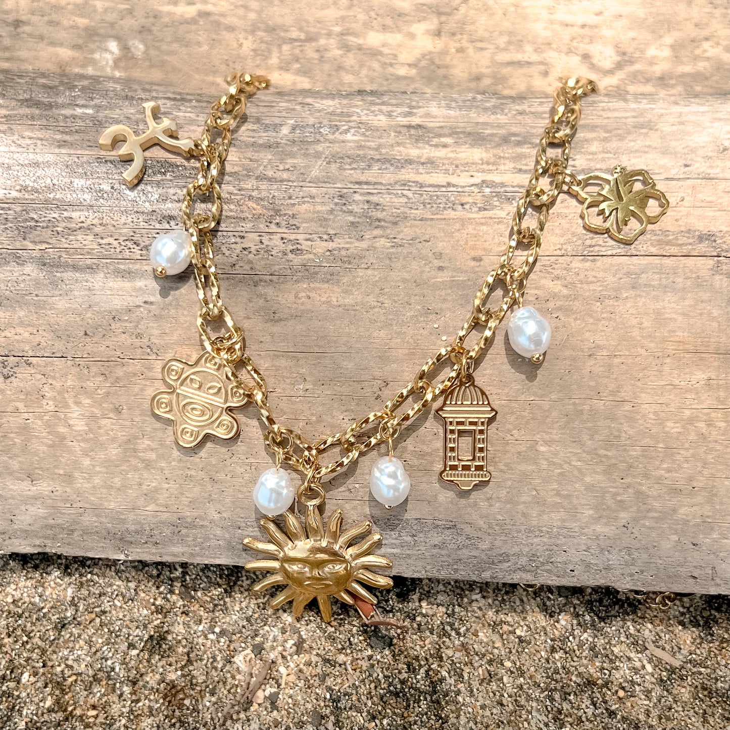 Puerto Rico Charms Necklace