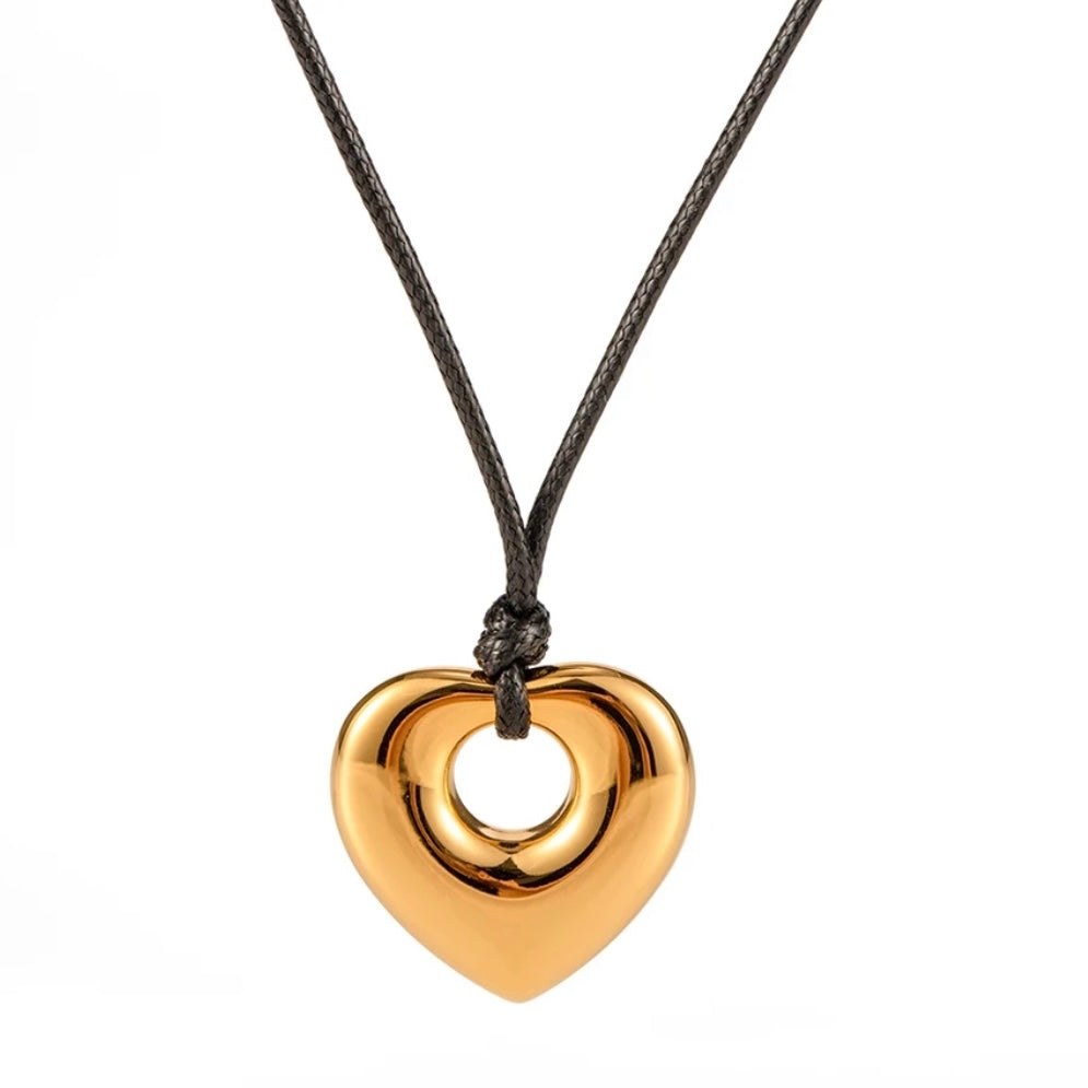 Gold Heart Necklace