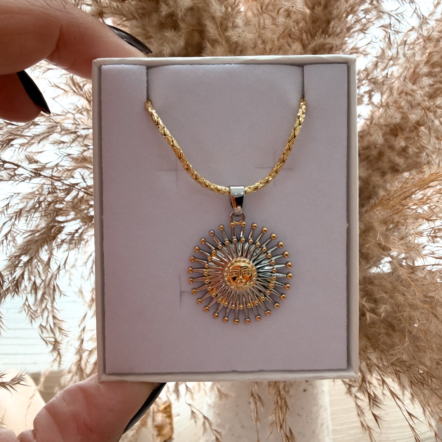 Soleil Two Tone Necklace