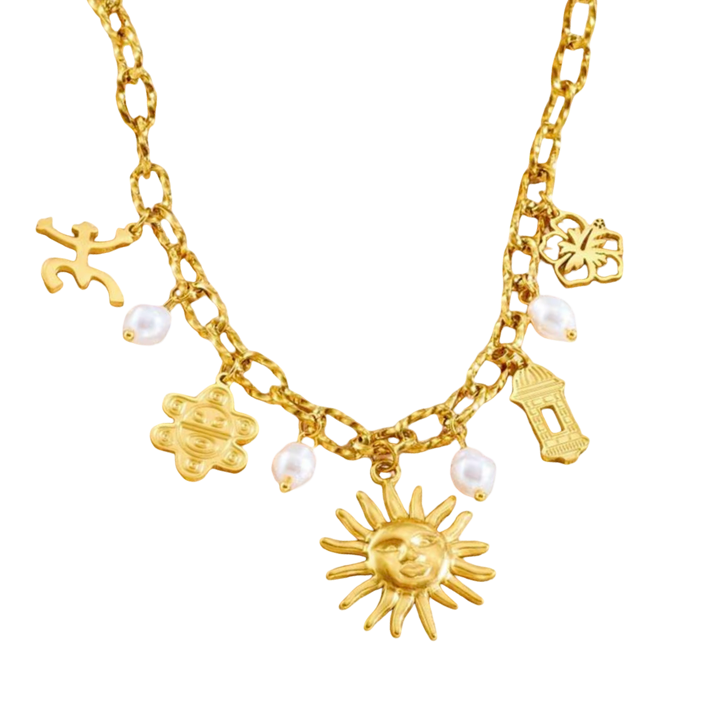 Puerto Rico Charms Necklace
