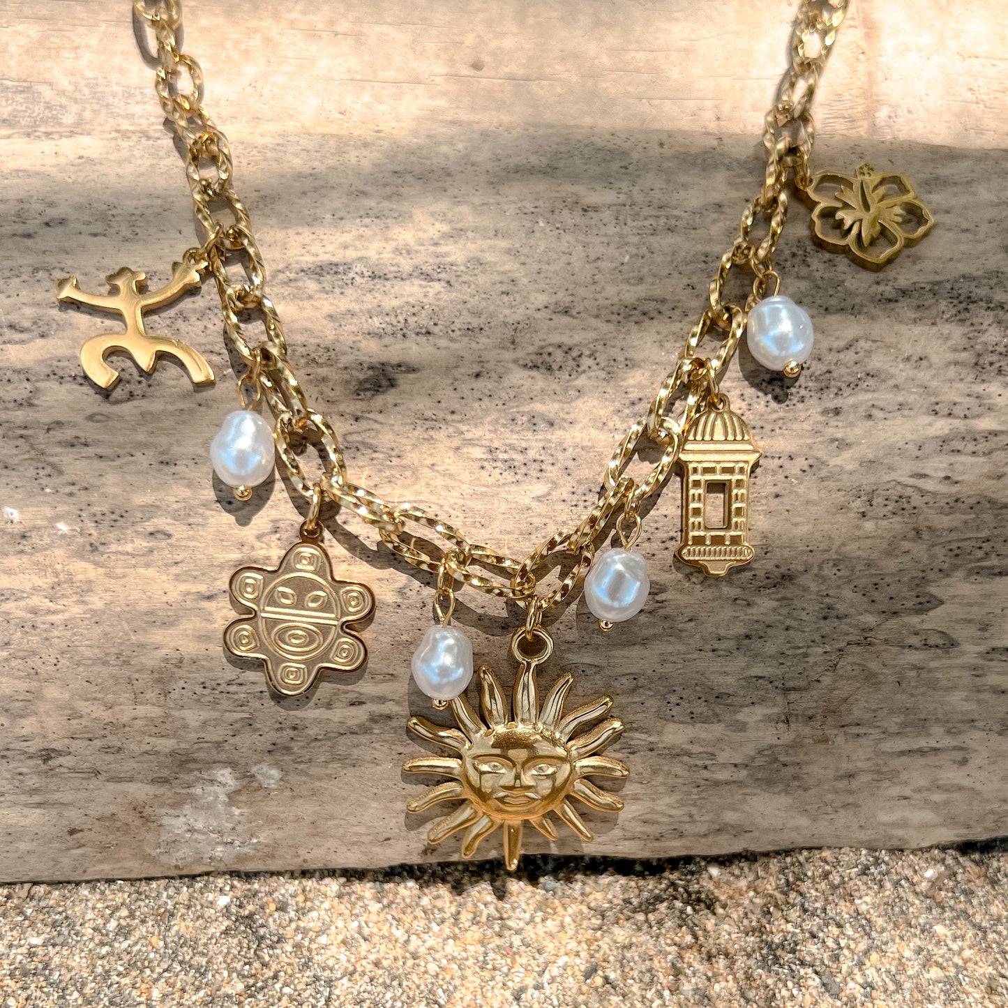Puerto Rico Charms Necklace