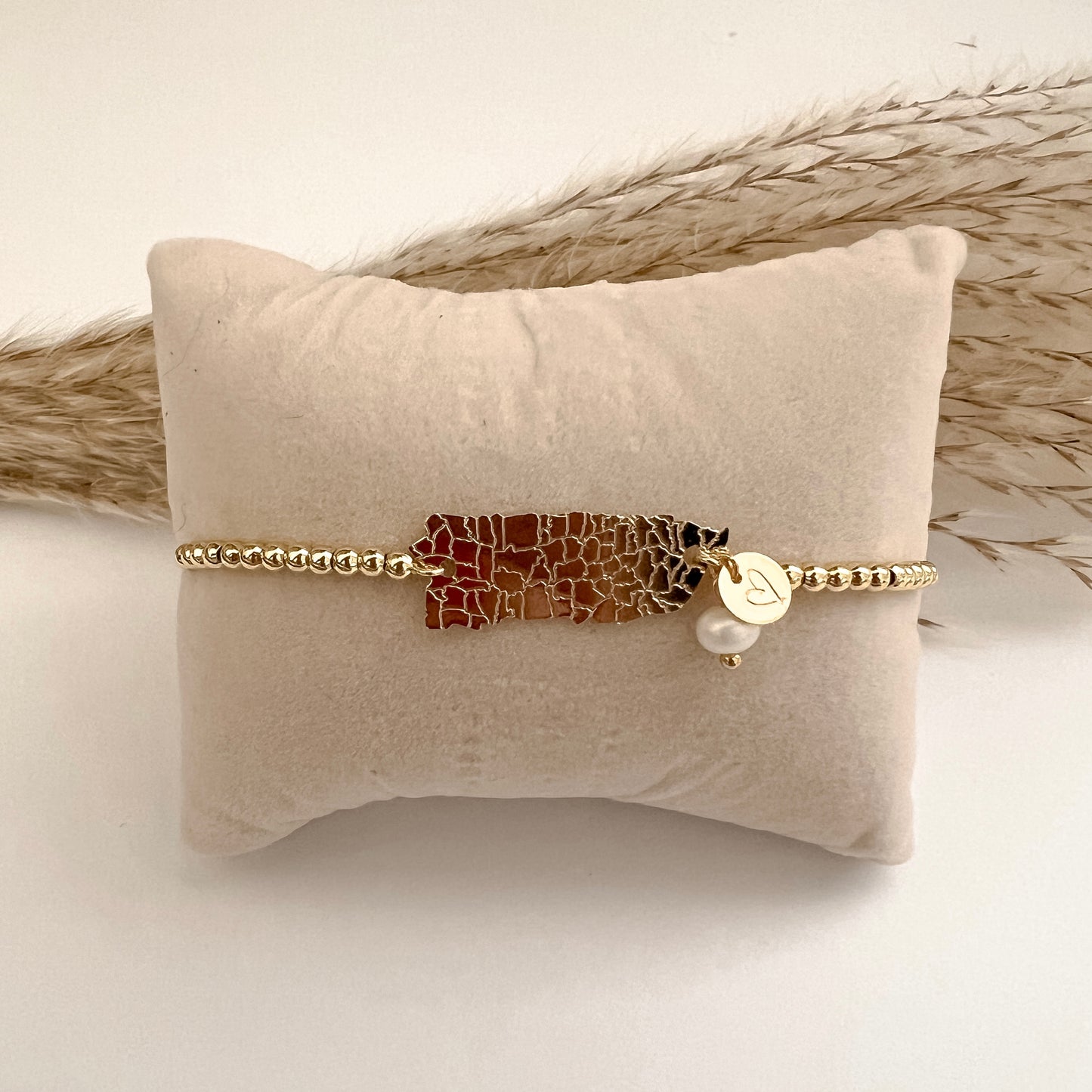 Mapa de Puerto Rico Bracelet