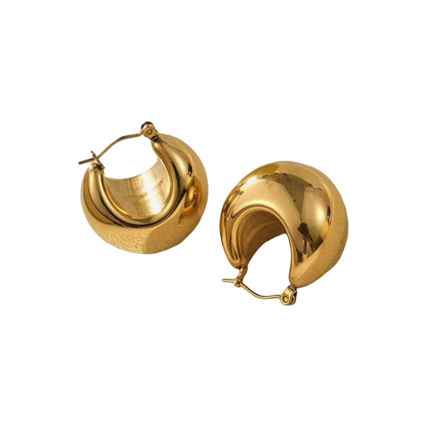 Bubble Gold Earrings