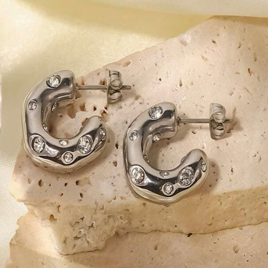 Cristal Hoops