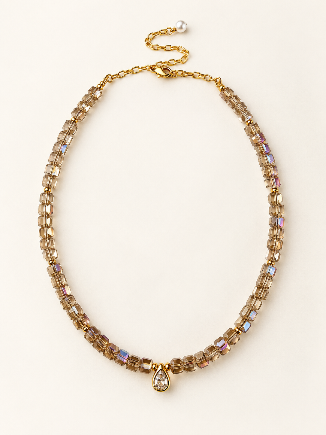 Champagne Aura Necklaces
