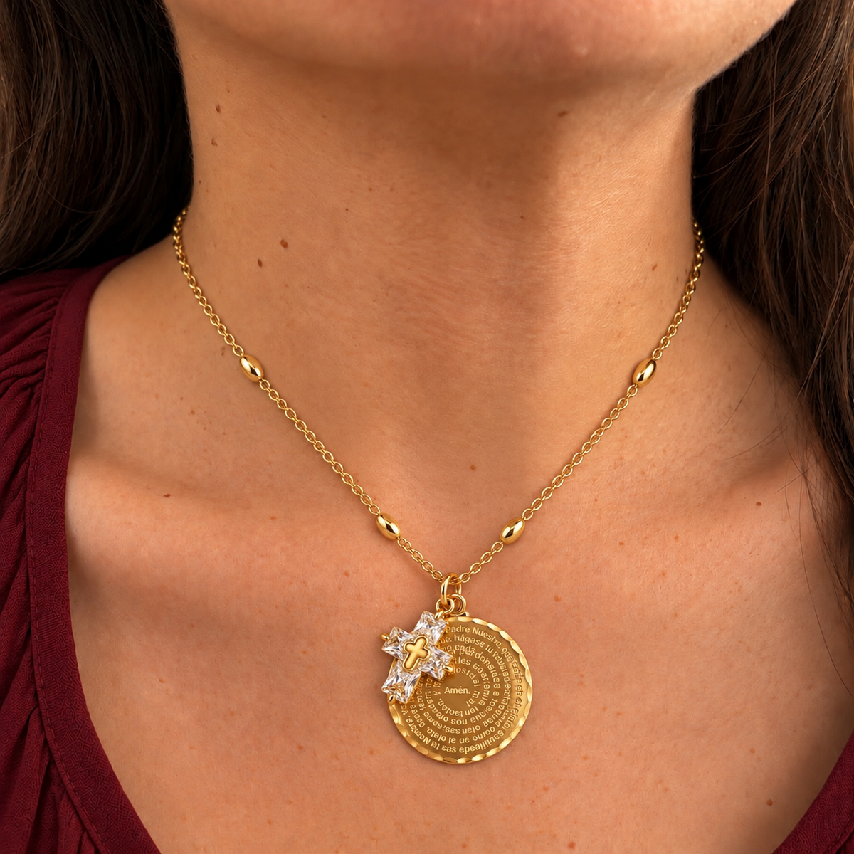 Padre Nuestro Necklace