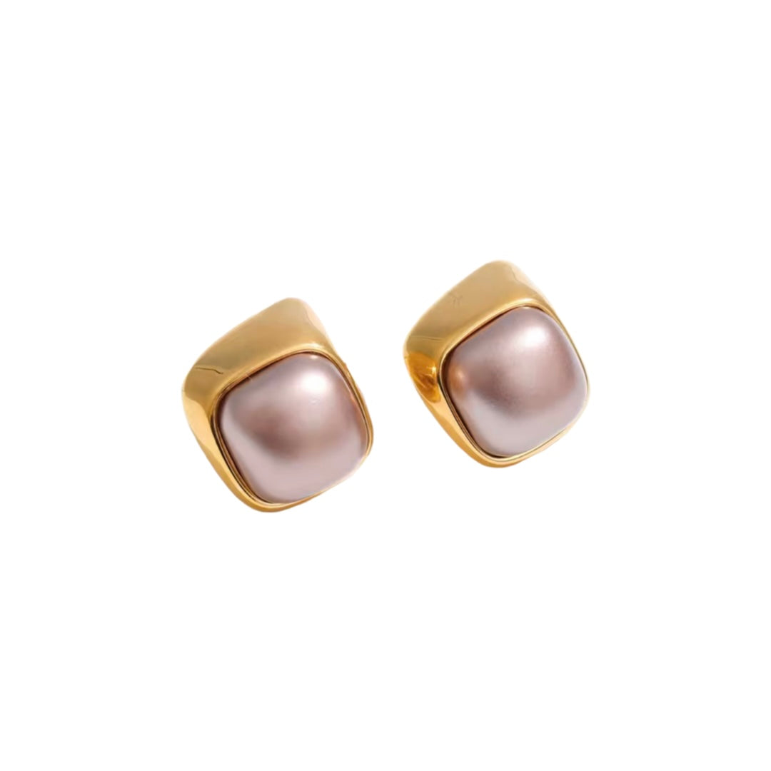 Champagne Stud Earrings
