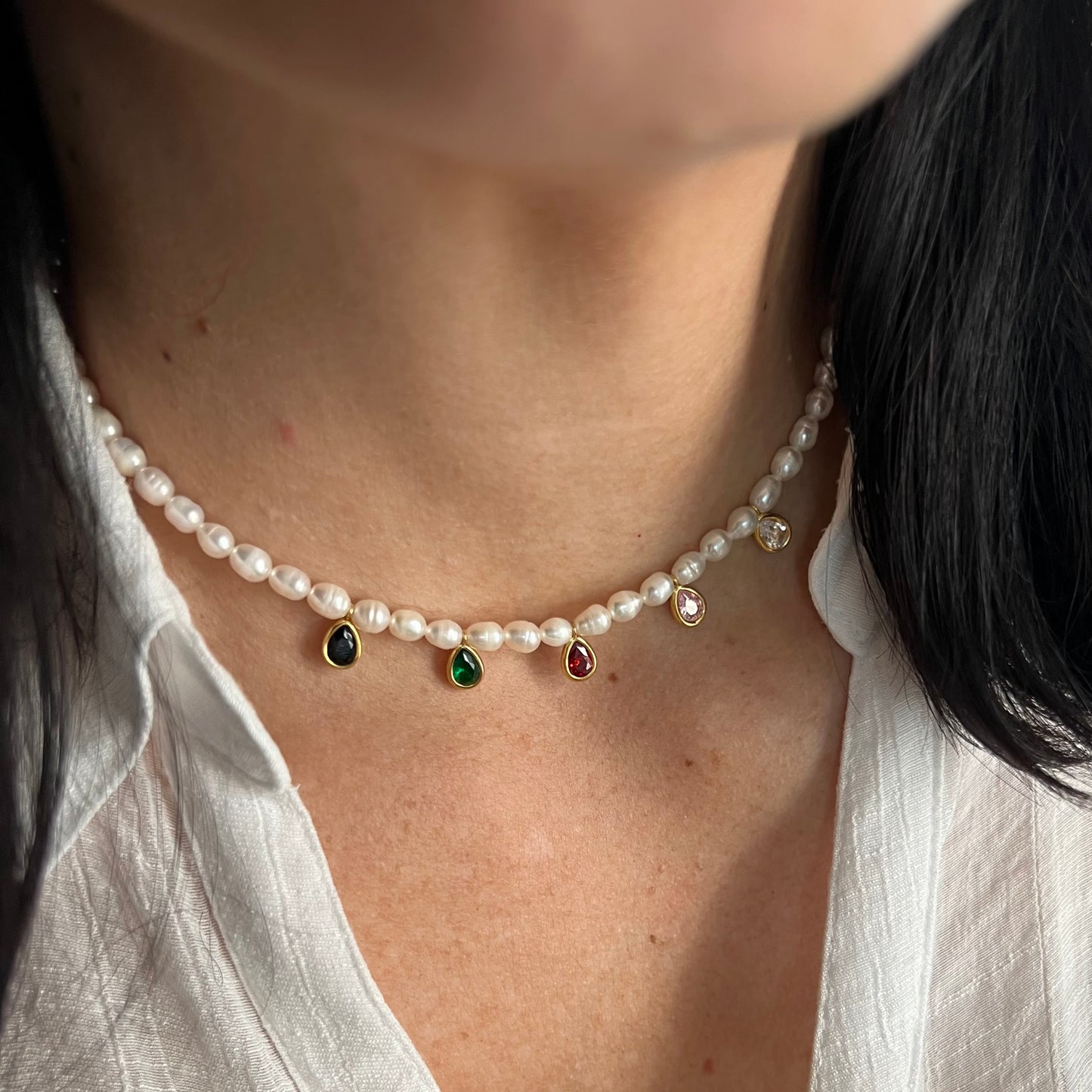 Salma pearl necklace