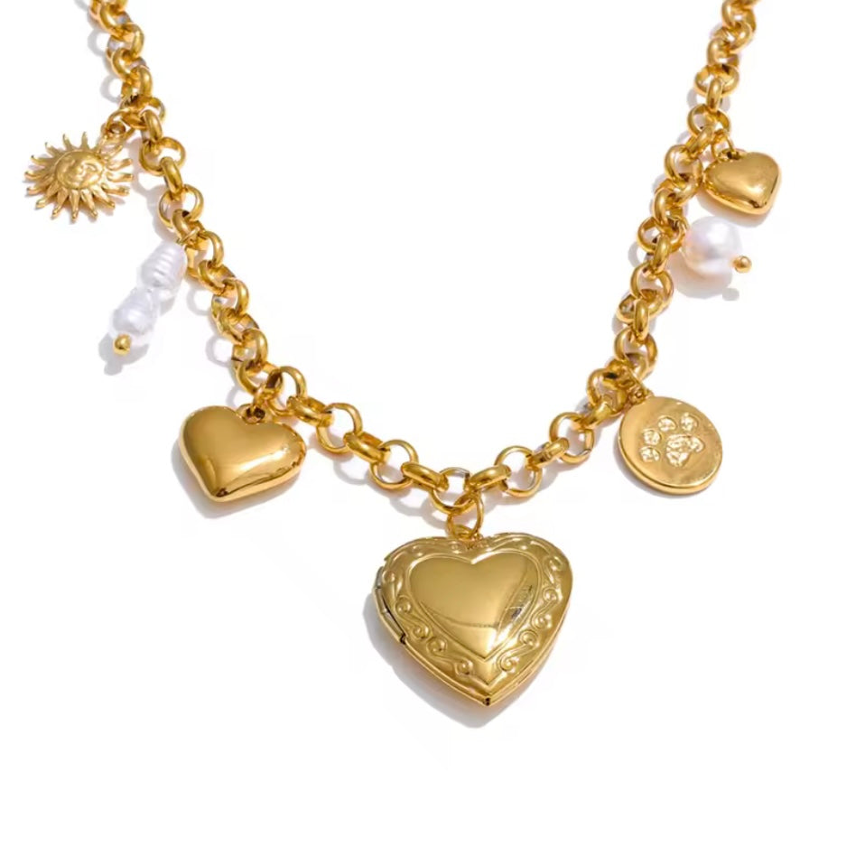 Photo Charms Necklace