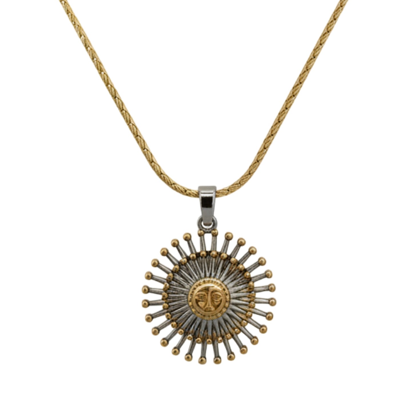 Soleil Two Tone Necklace