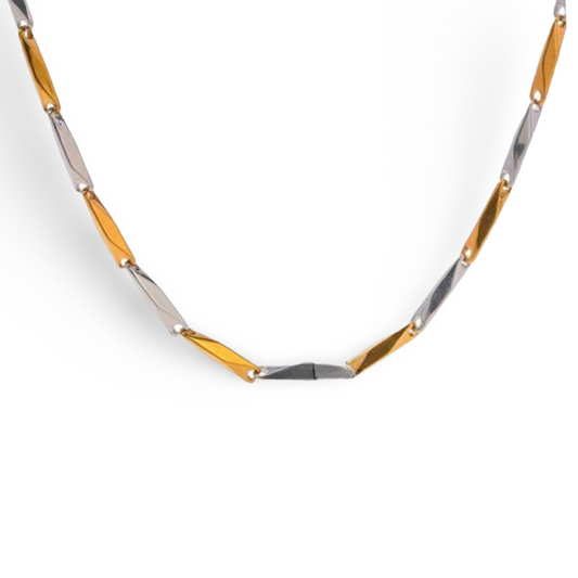 Astrid Two Tone Necklace