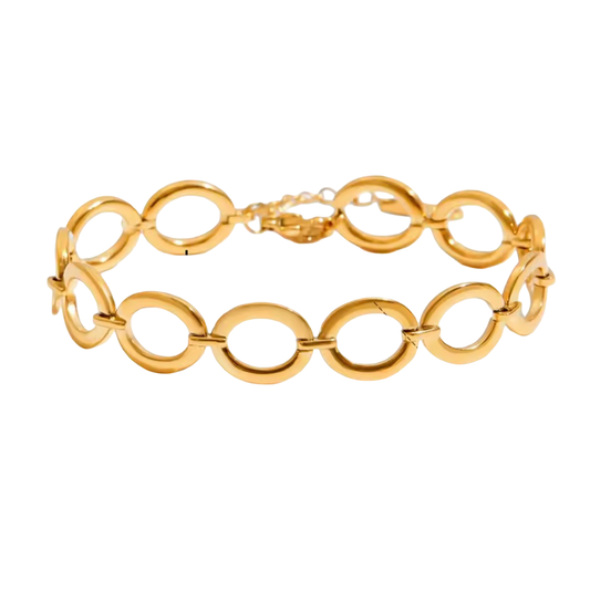 Ellipse Link Bracelet