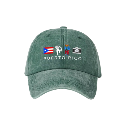 Puerto Rico Green Cap