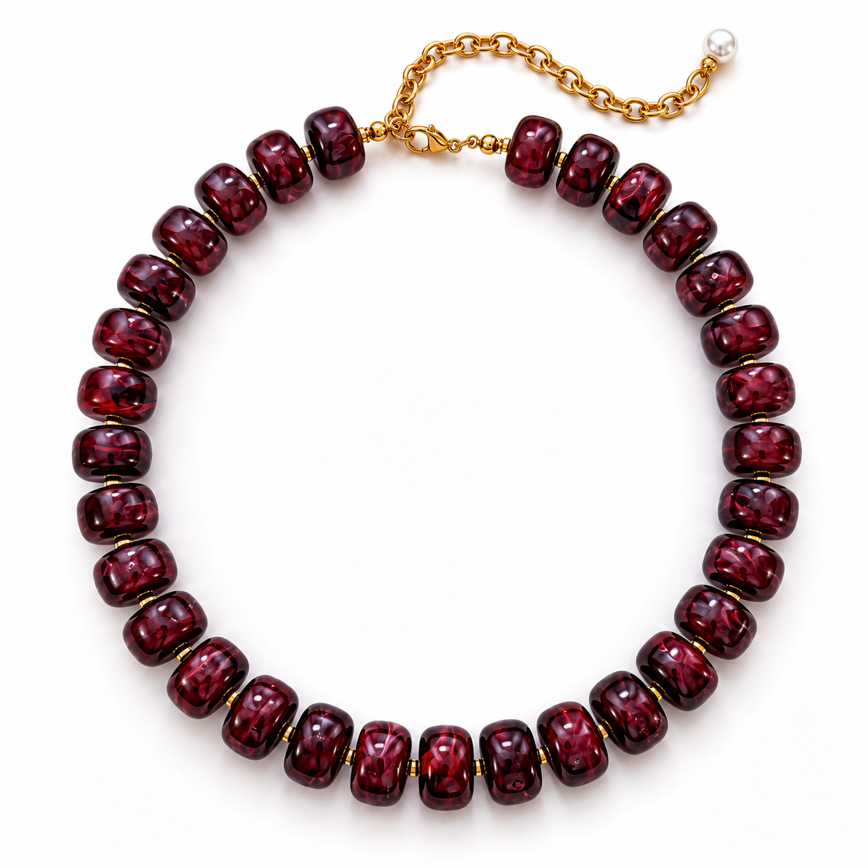 Burgundy Bliss Necklace