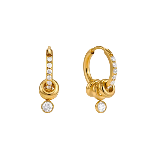 Golden Halo Earring
