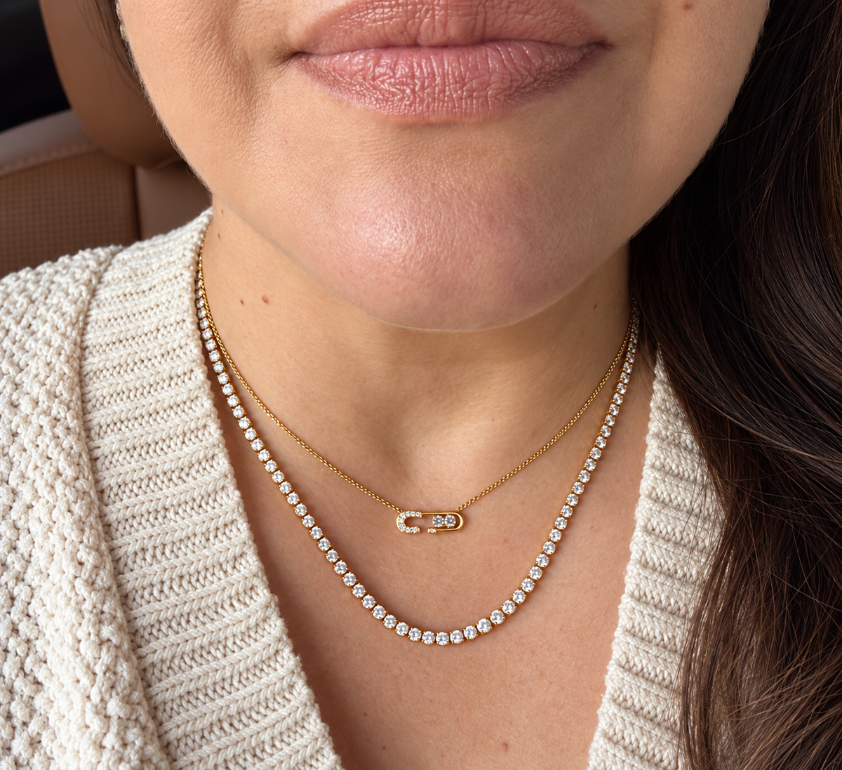 Mónaco Tennis Necklace