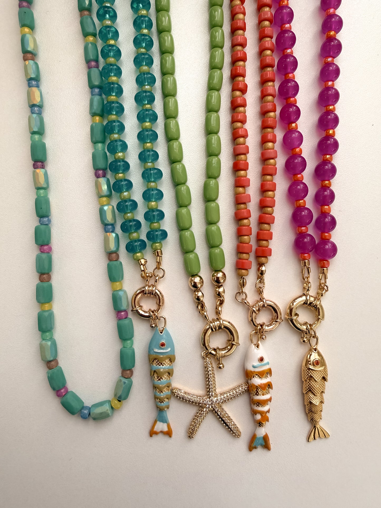 Del Mar Fish Magenta