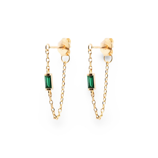 Emerald Earrings