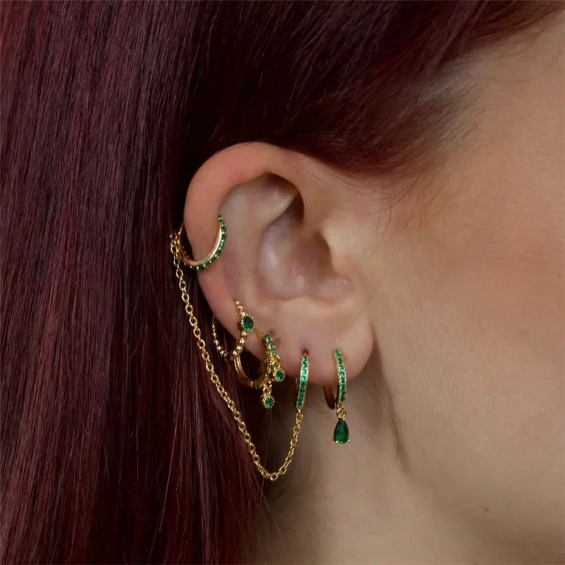 Jade Earrings Party