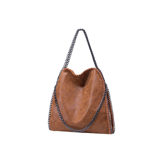 Brown Chain Bag
