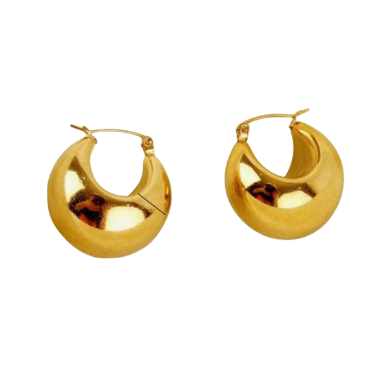 Bubble Gold Earrings