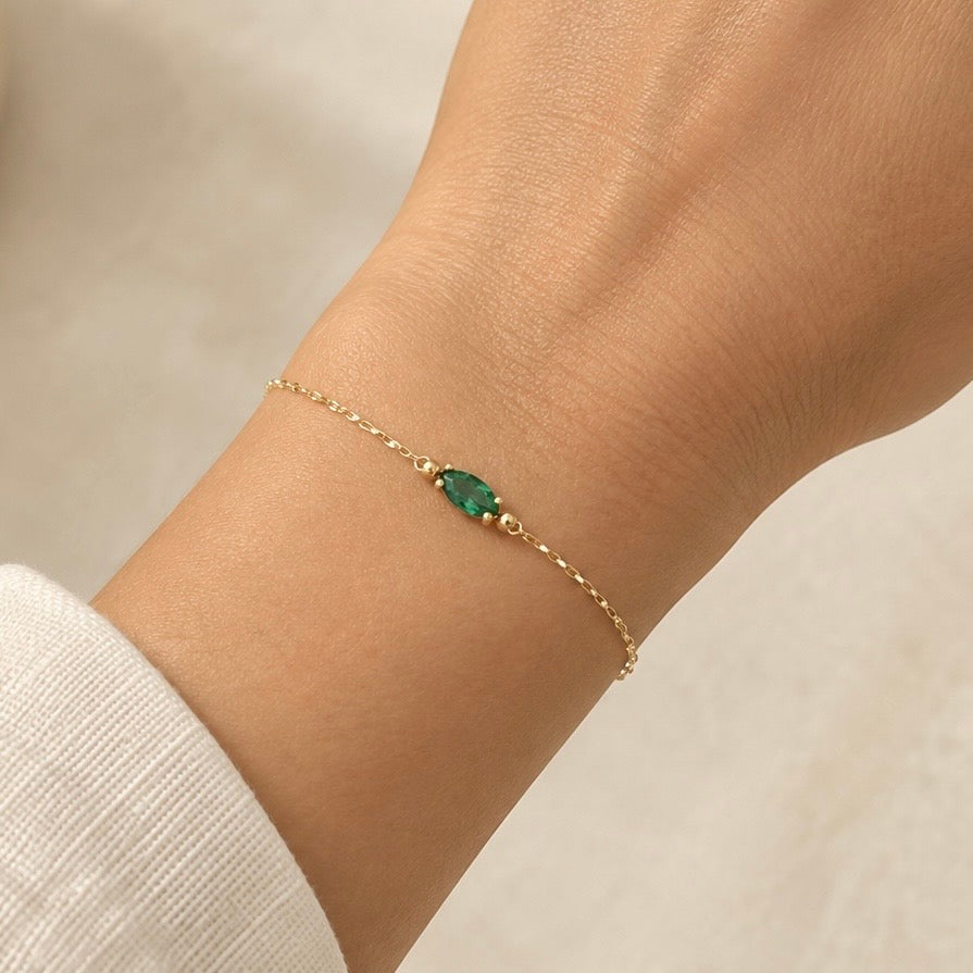 Emerald Bracelet