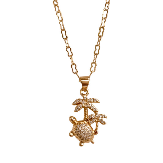 Happy Turtle Necklace