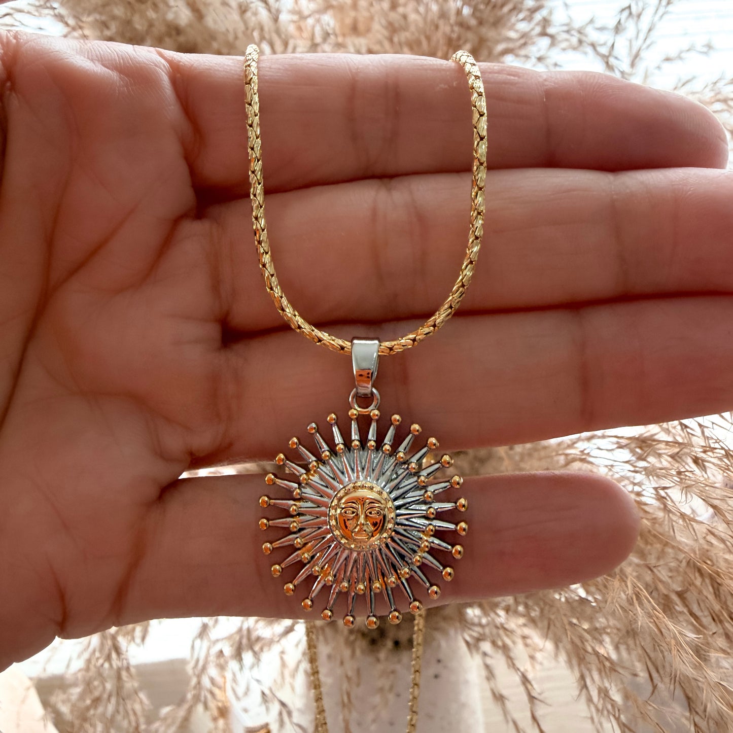 Soleil Two Tone Necklace
