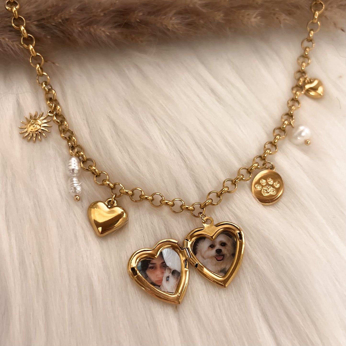 Photo Charms Necklace