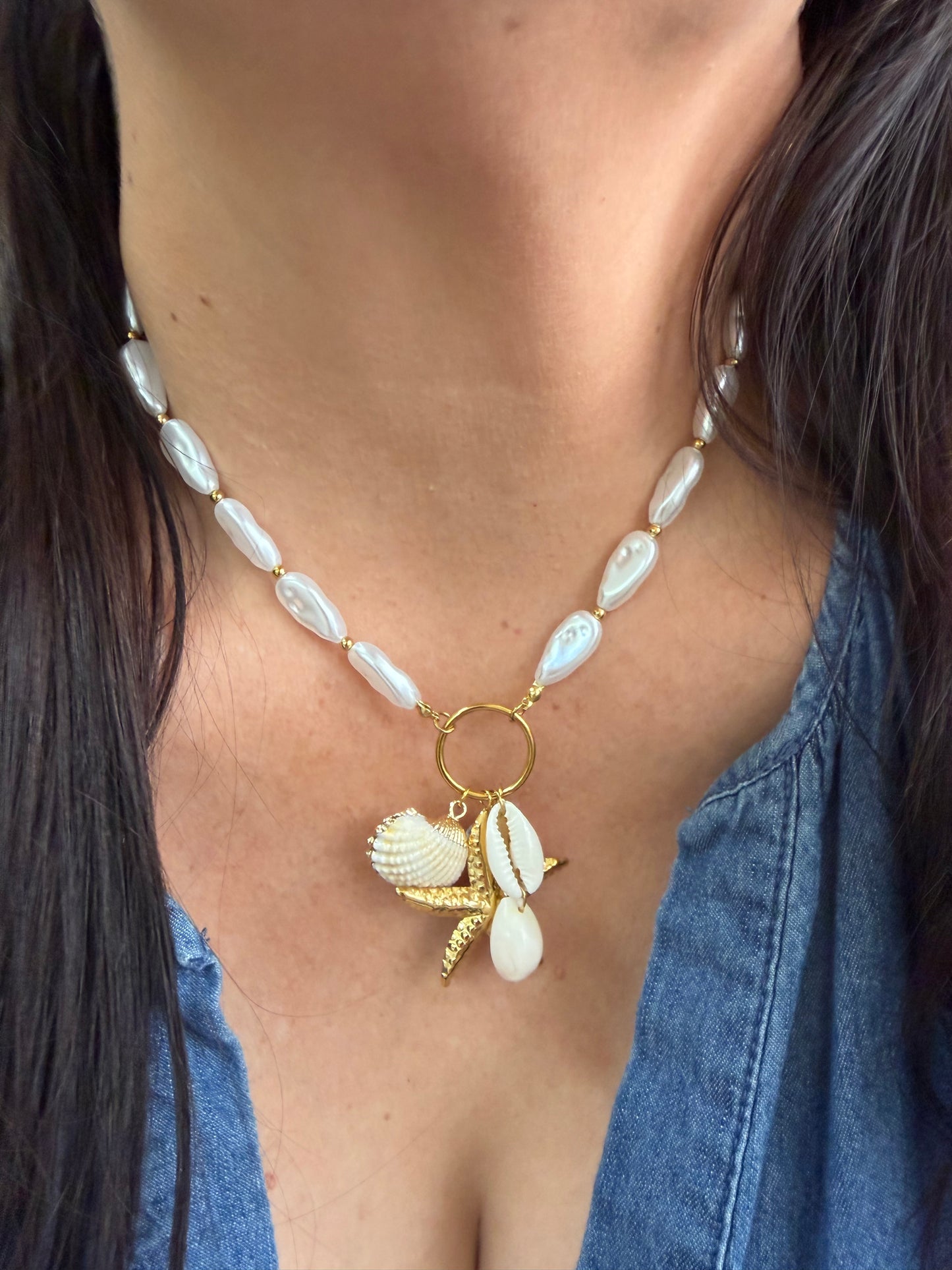 Perla Marina Necklace