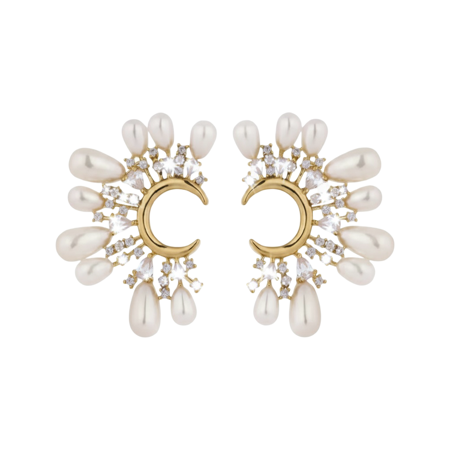 Perfections Earrings – 18K Gold Plated