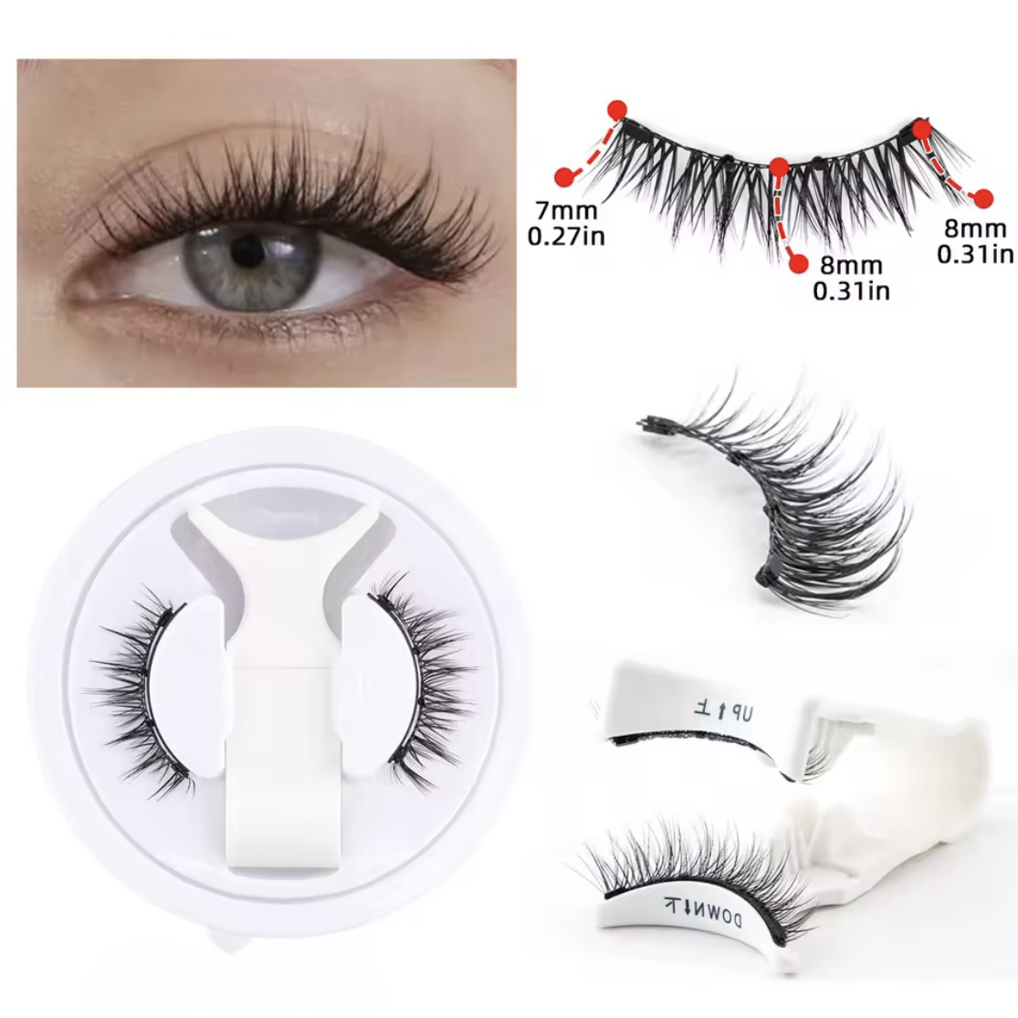 Magnetic Eyelashes Natural