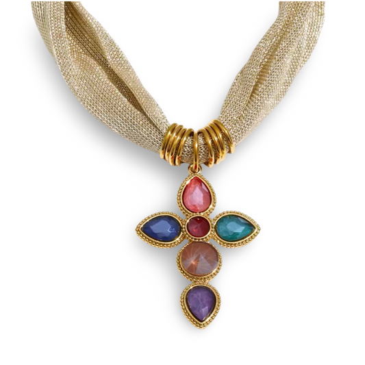 Elegant Cross Necklace