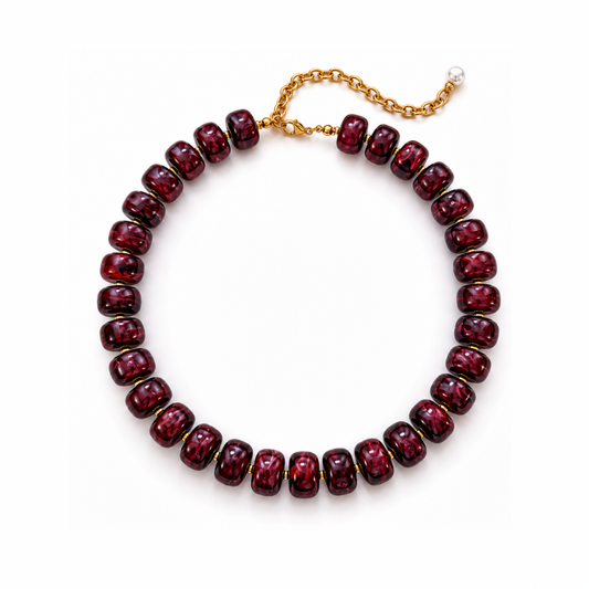Burgundy Bliss Necklace