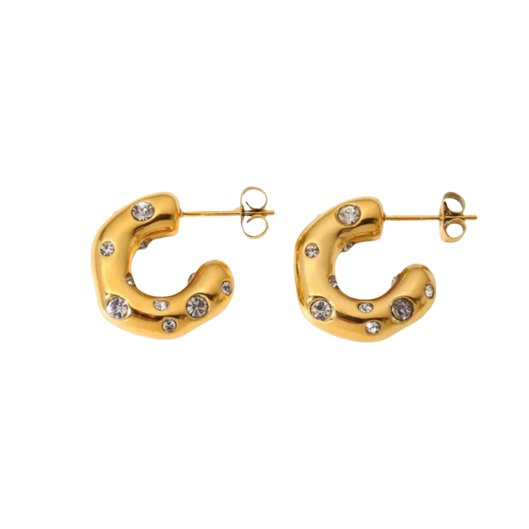 Cristal Hoops