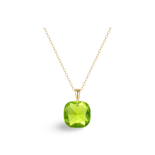 Crystal Green Necklace