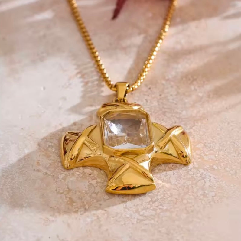 Olivia Cross Necklace