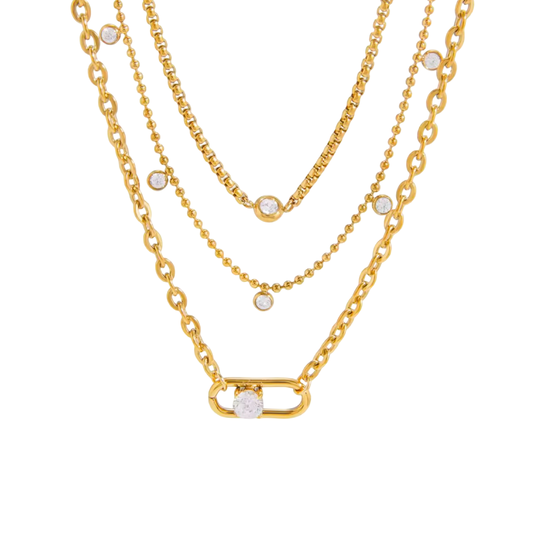 Layers of Light Necklace