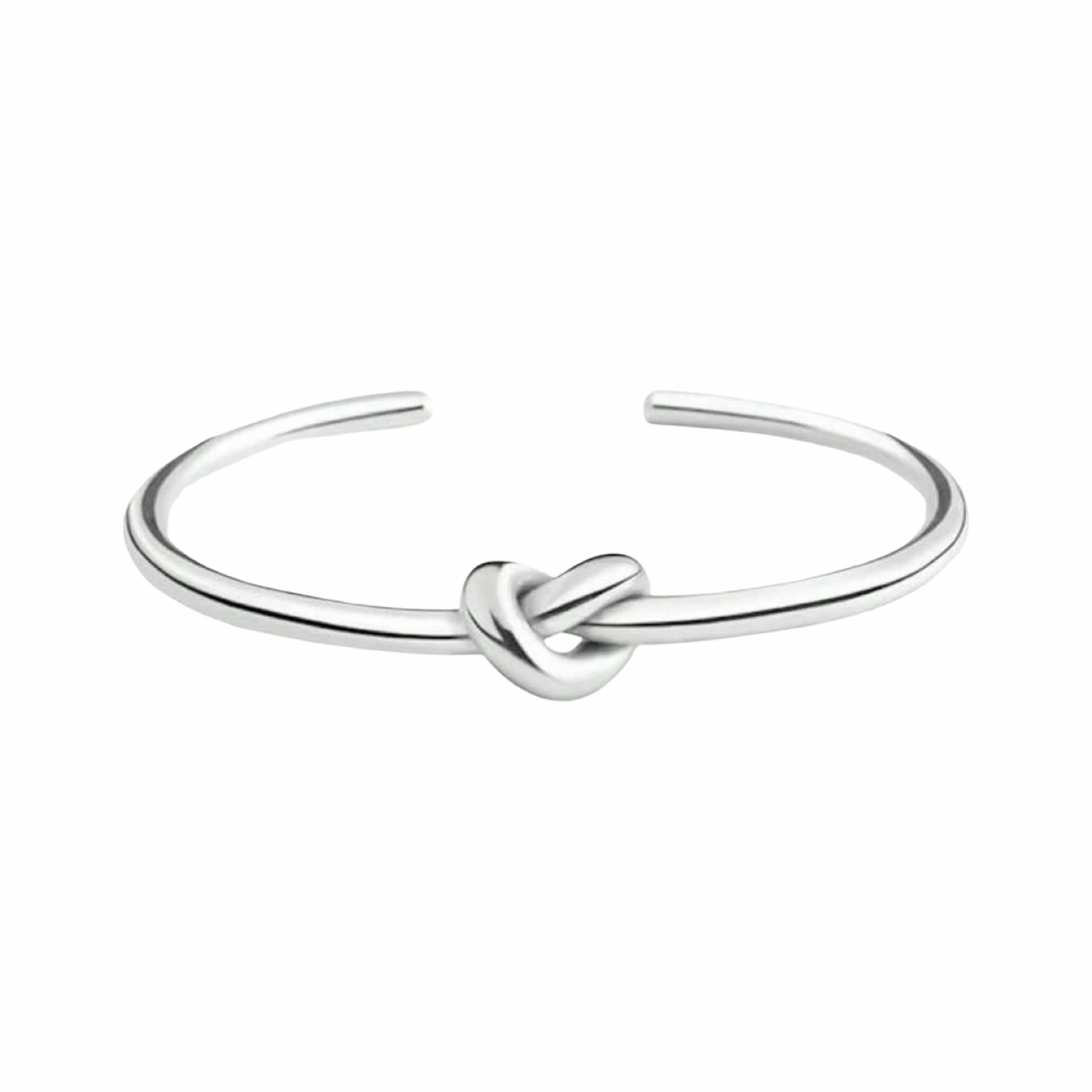Silver Knot Bangle