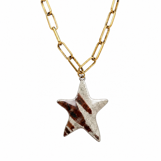Antique Star Necklace