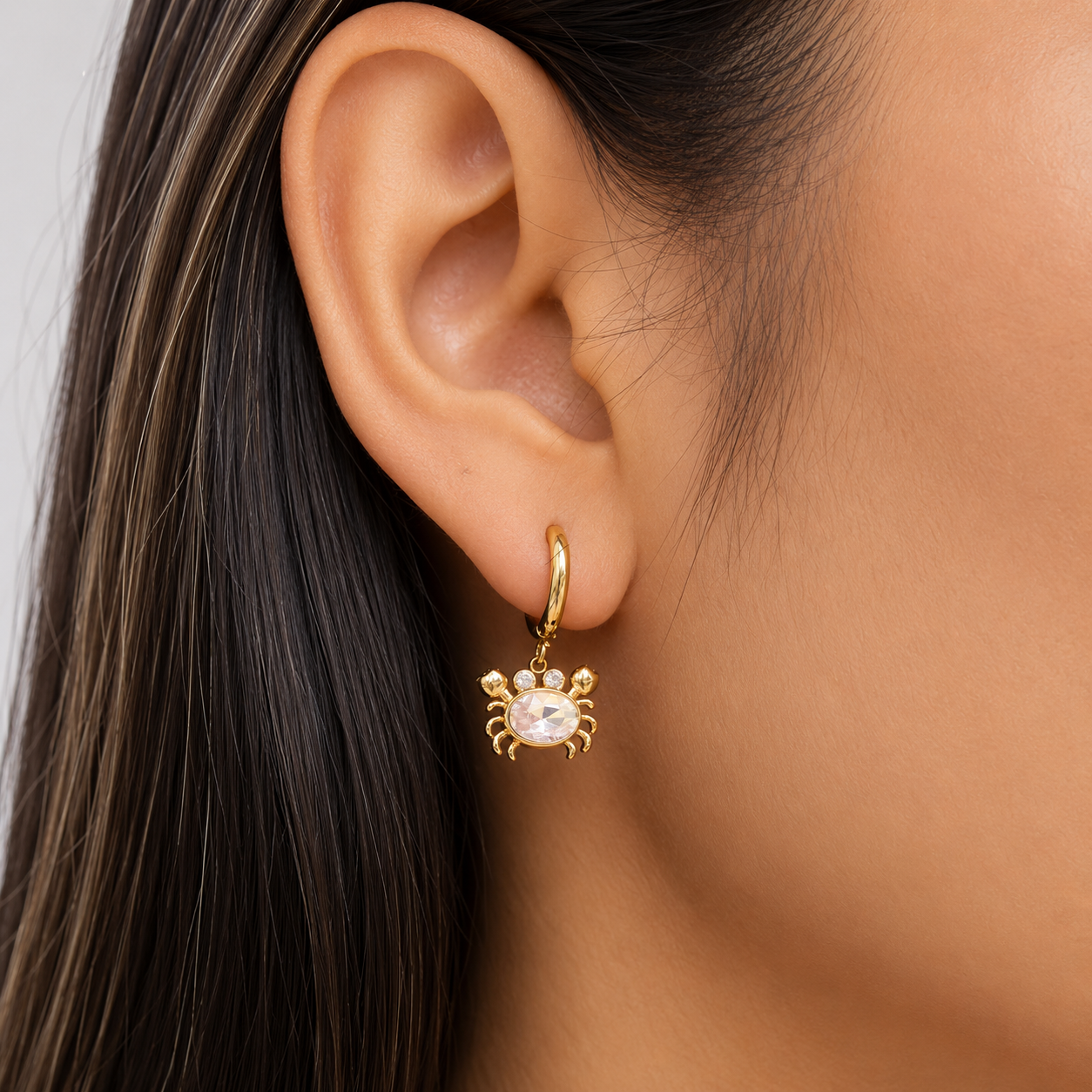 Costa Crab Earrings