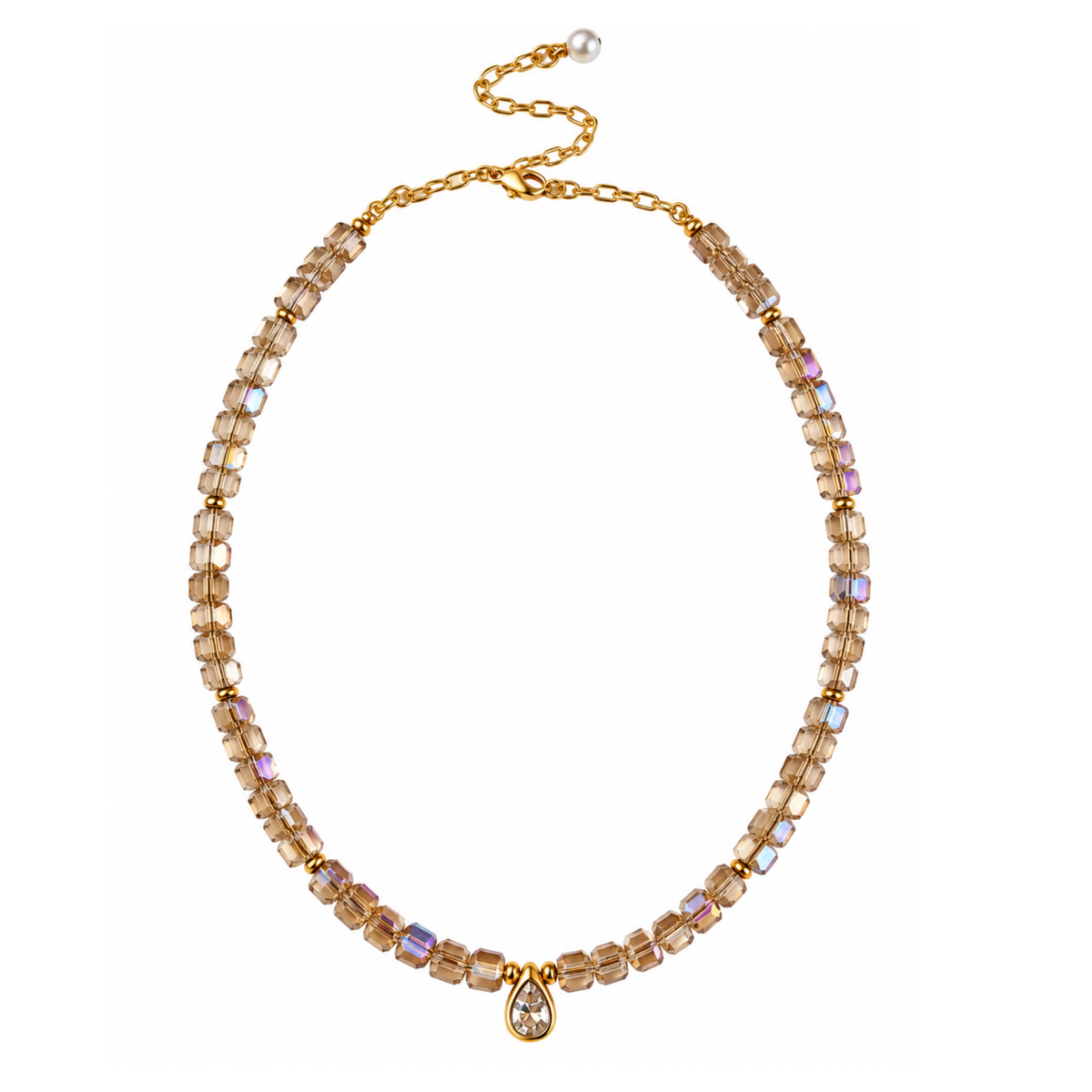 Champagne Aura Necklaces