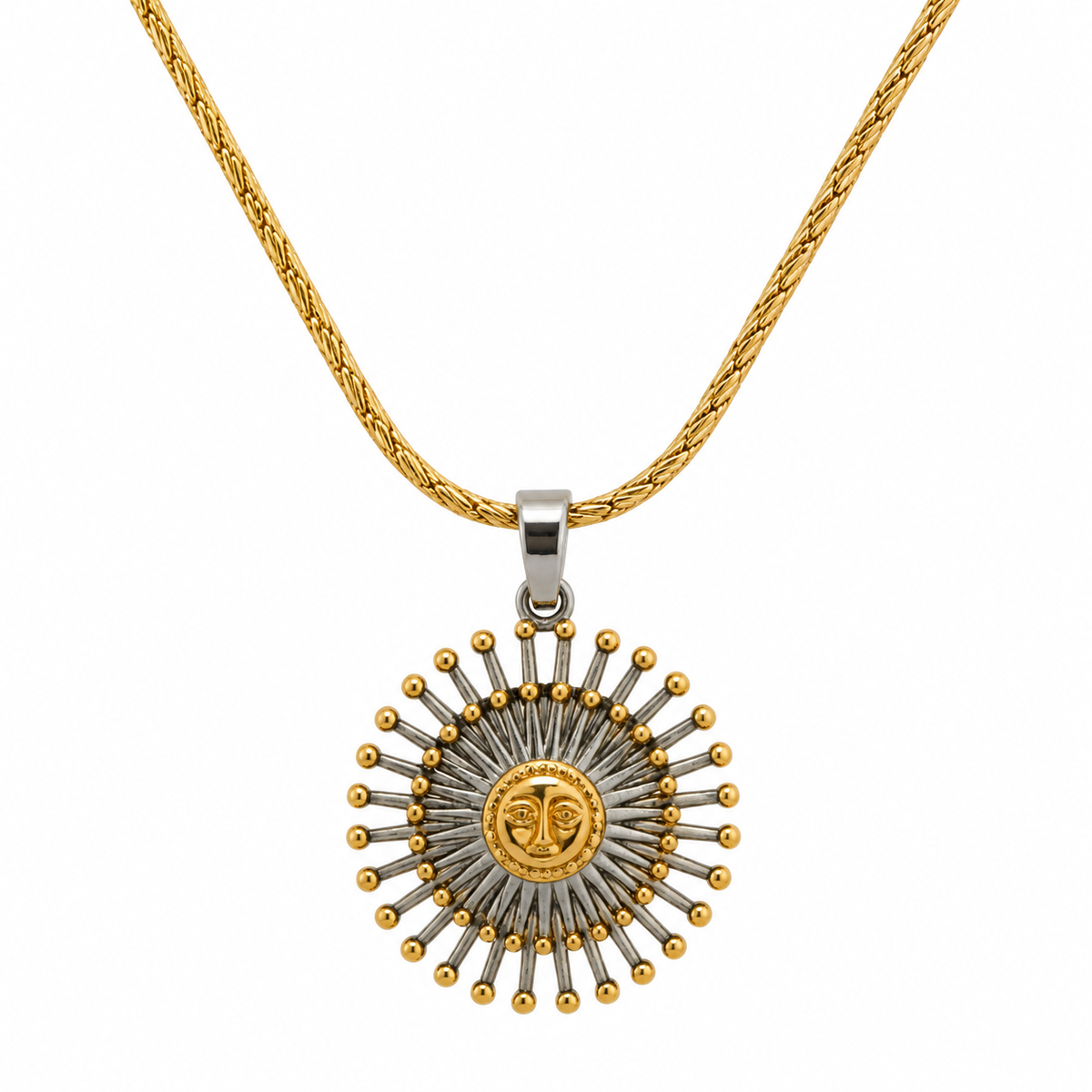 Soleil Two Tone Necklace