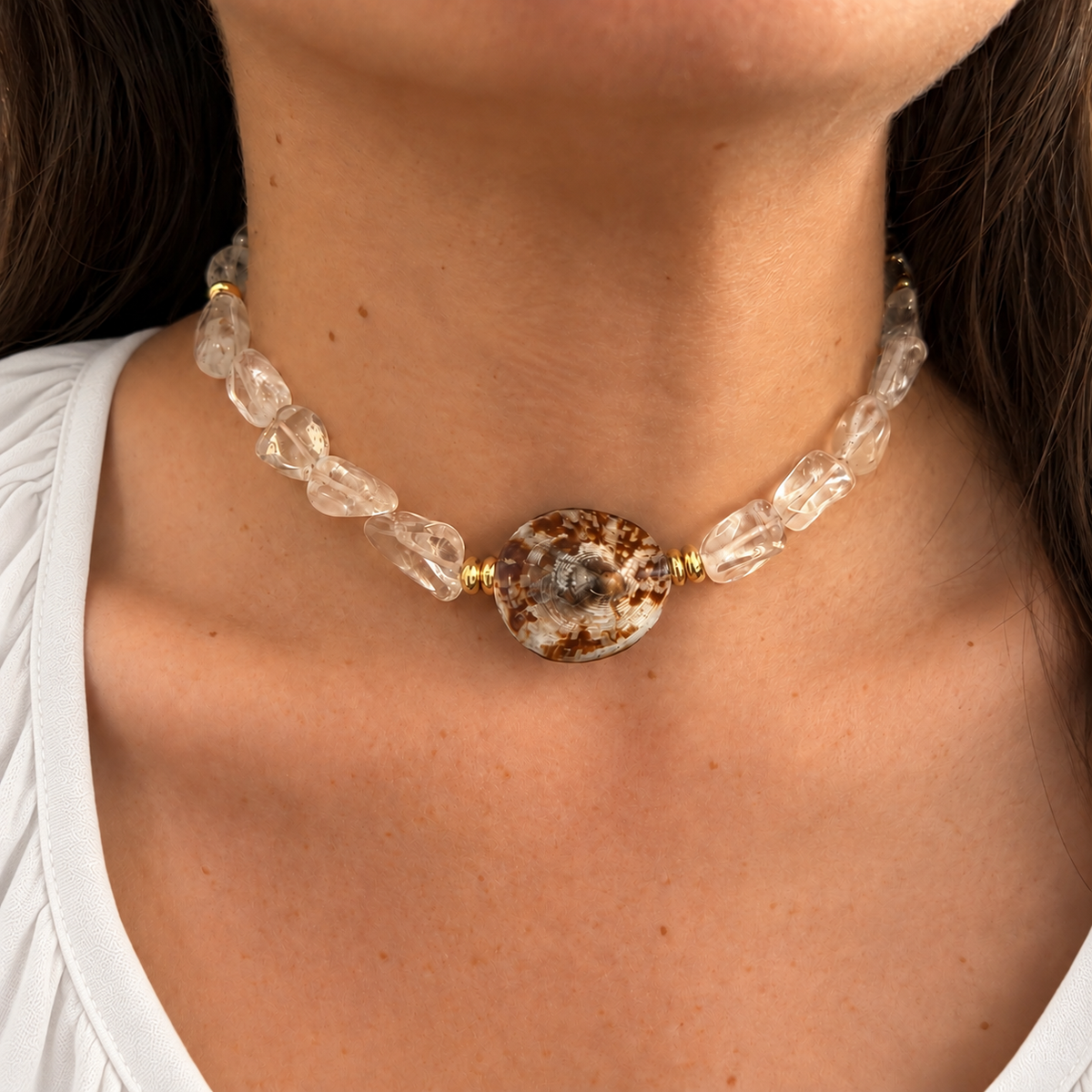 Autumn Clear Necklace