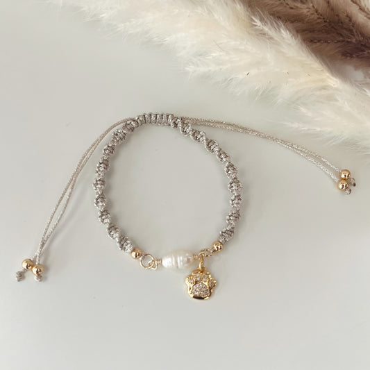 Pearl & Paw Bracelet