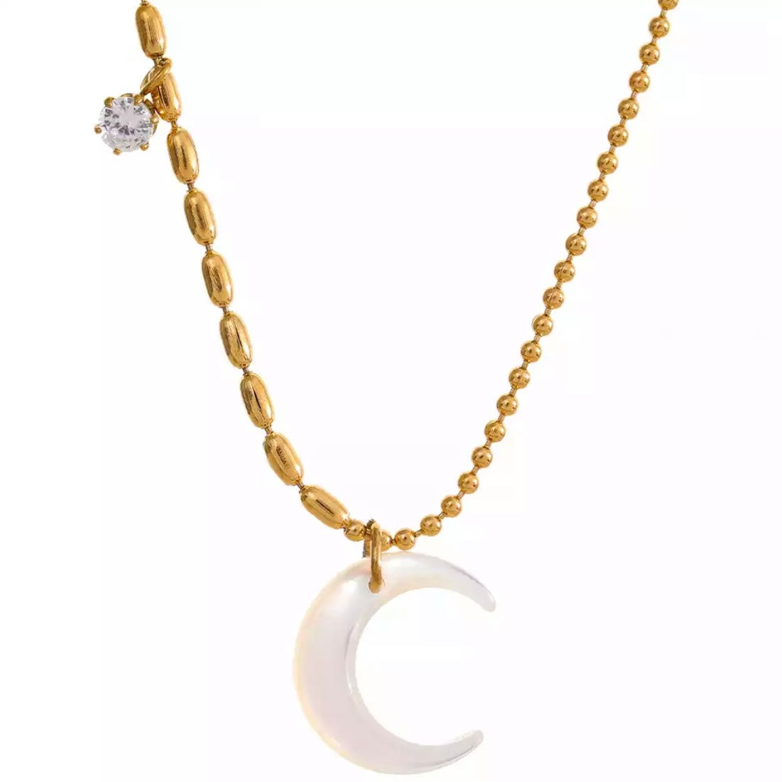 Gia Moon Necklace
